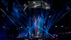 blue stage light