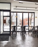 chairs beside tables inside restaurant