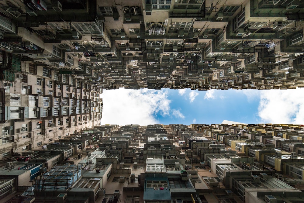 concrete building under cloudy sky during daytime