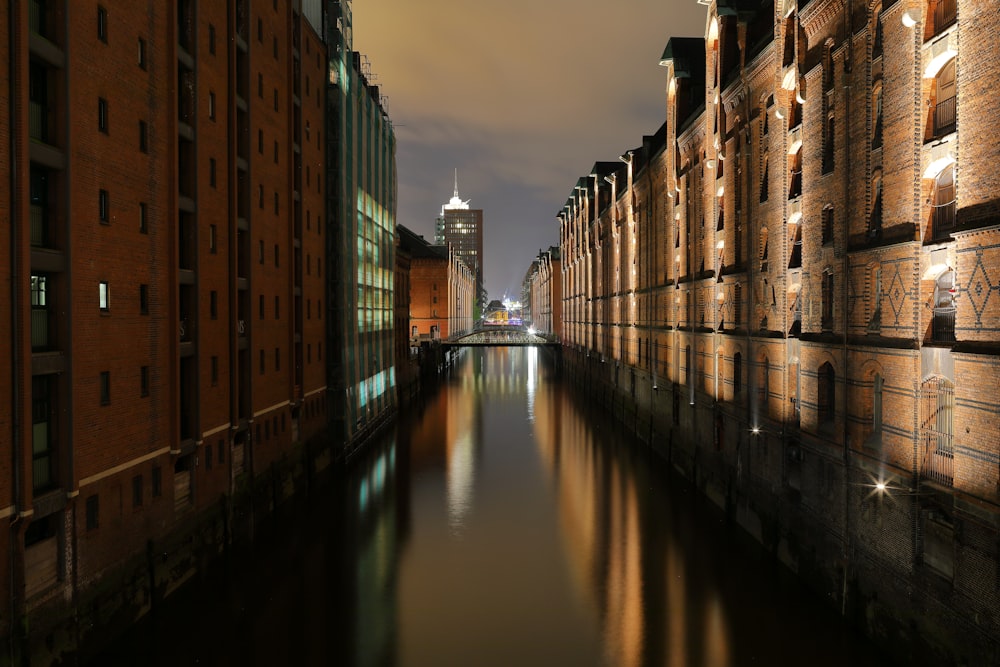 brown concrete buildings