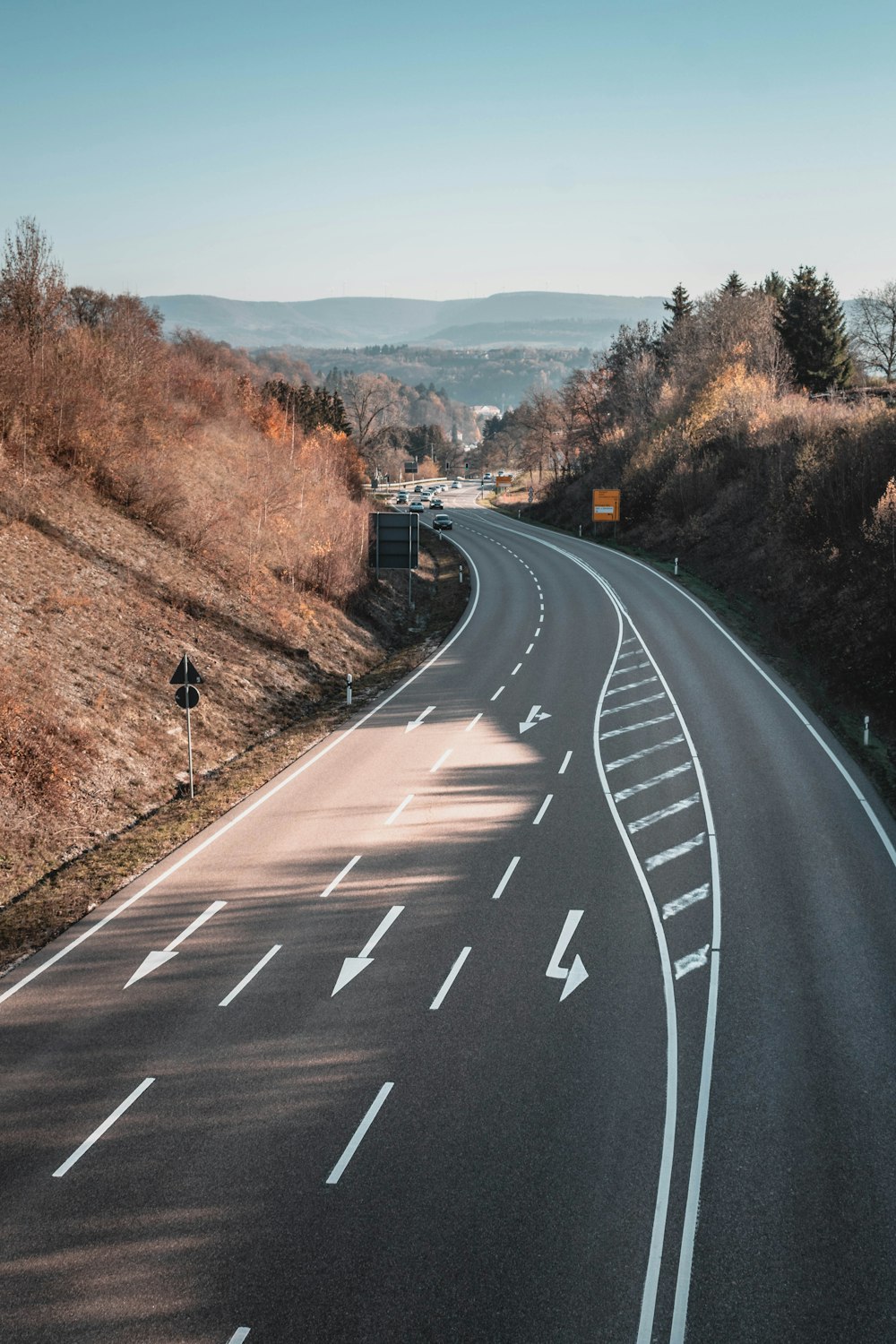 empty road during daytime