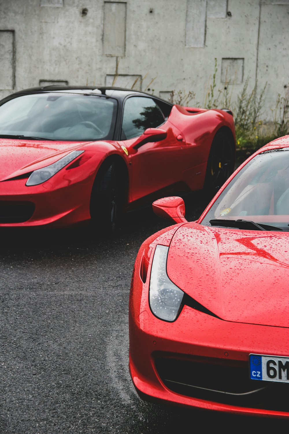 red Ferrari Berlinetta