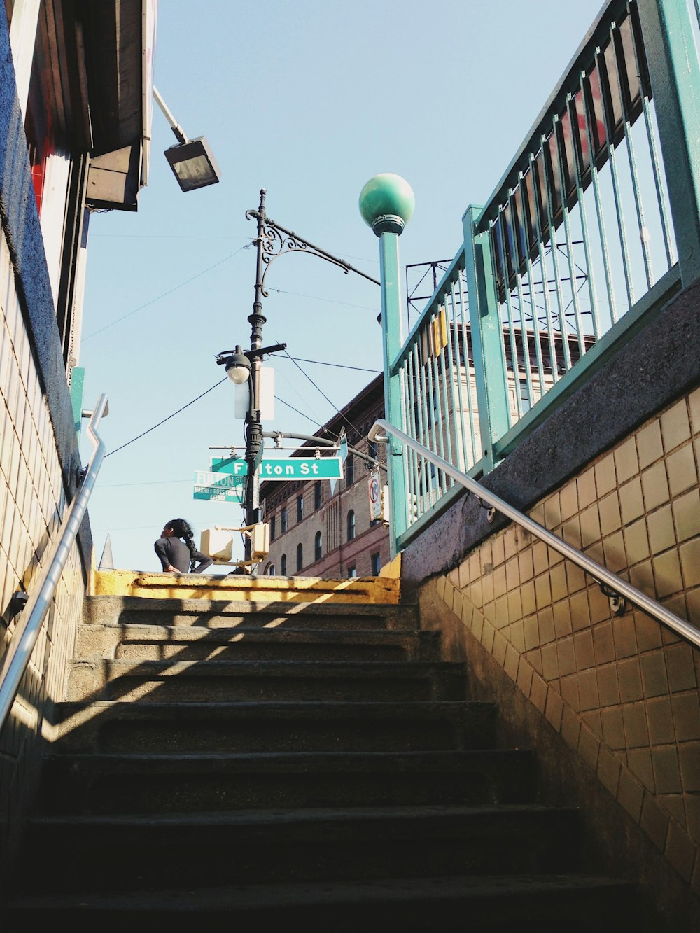 gray staircase