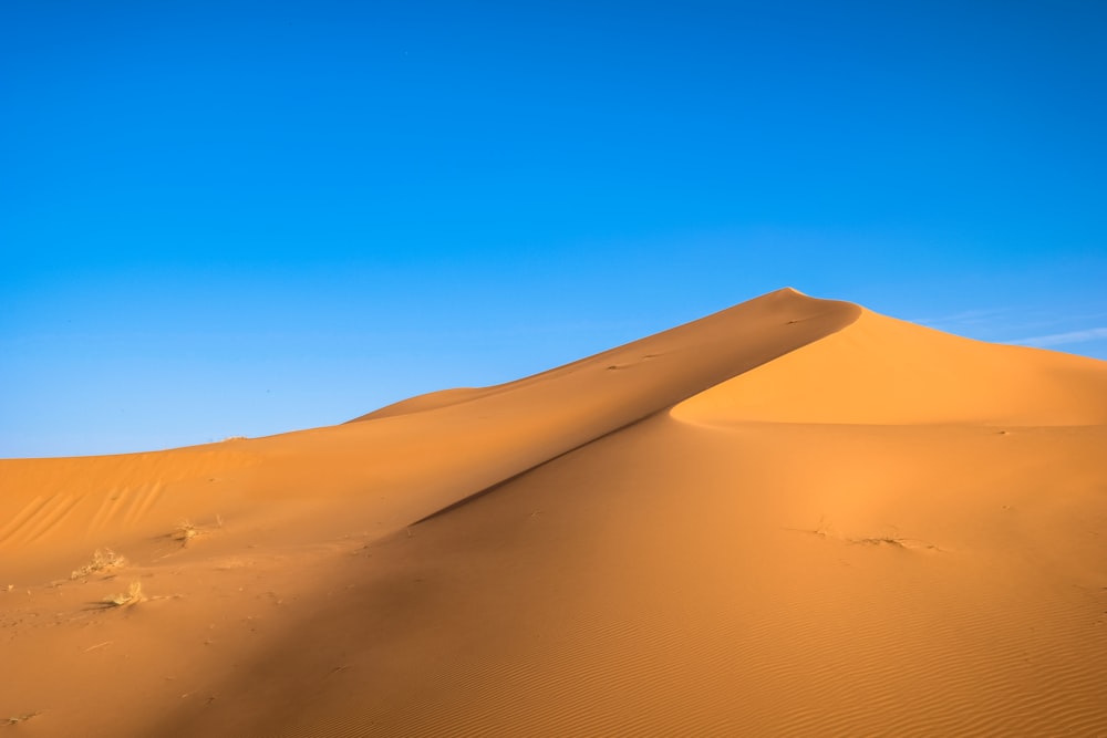 desert under clouds