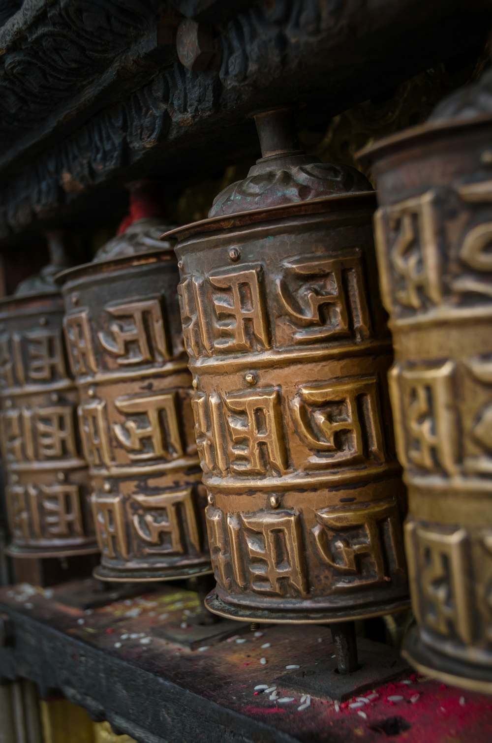 brown ceramic containers