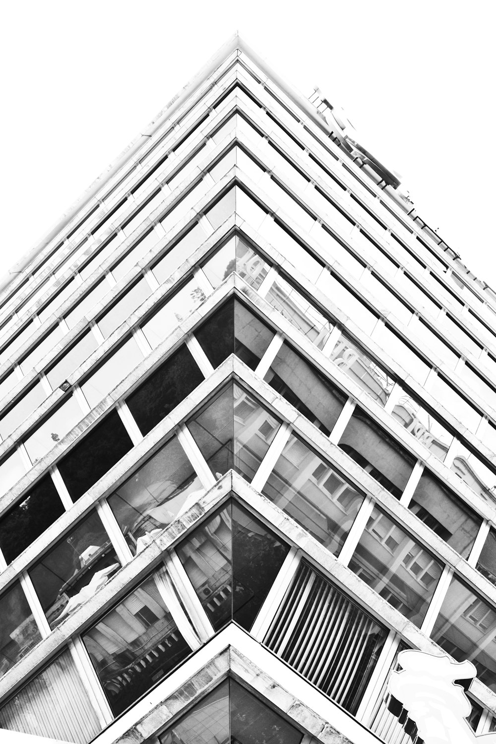 grayscale photography of buildings