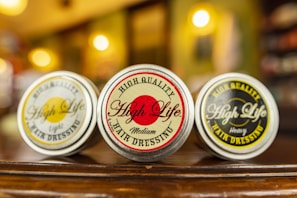 three bottle caps
