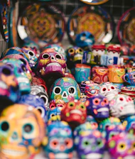 assorted color plastic toy lot