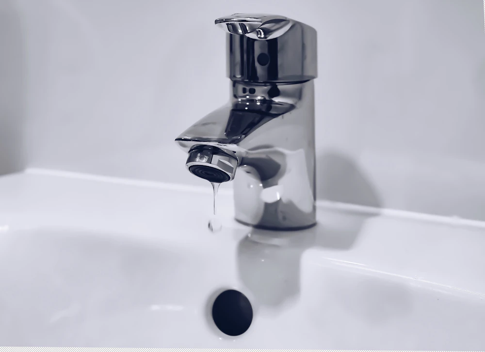 Stainless steel faucet, a fixture that can leak from worn washers, O-rings or cartridges