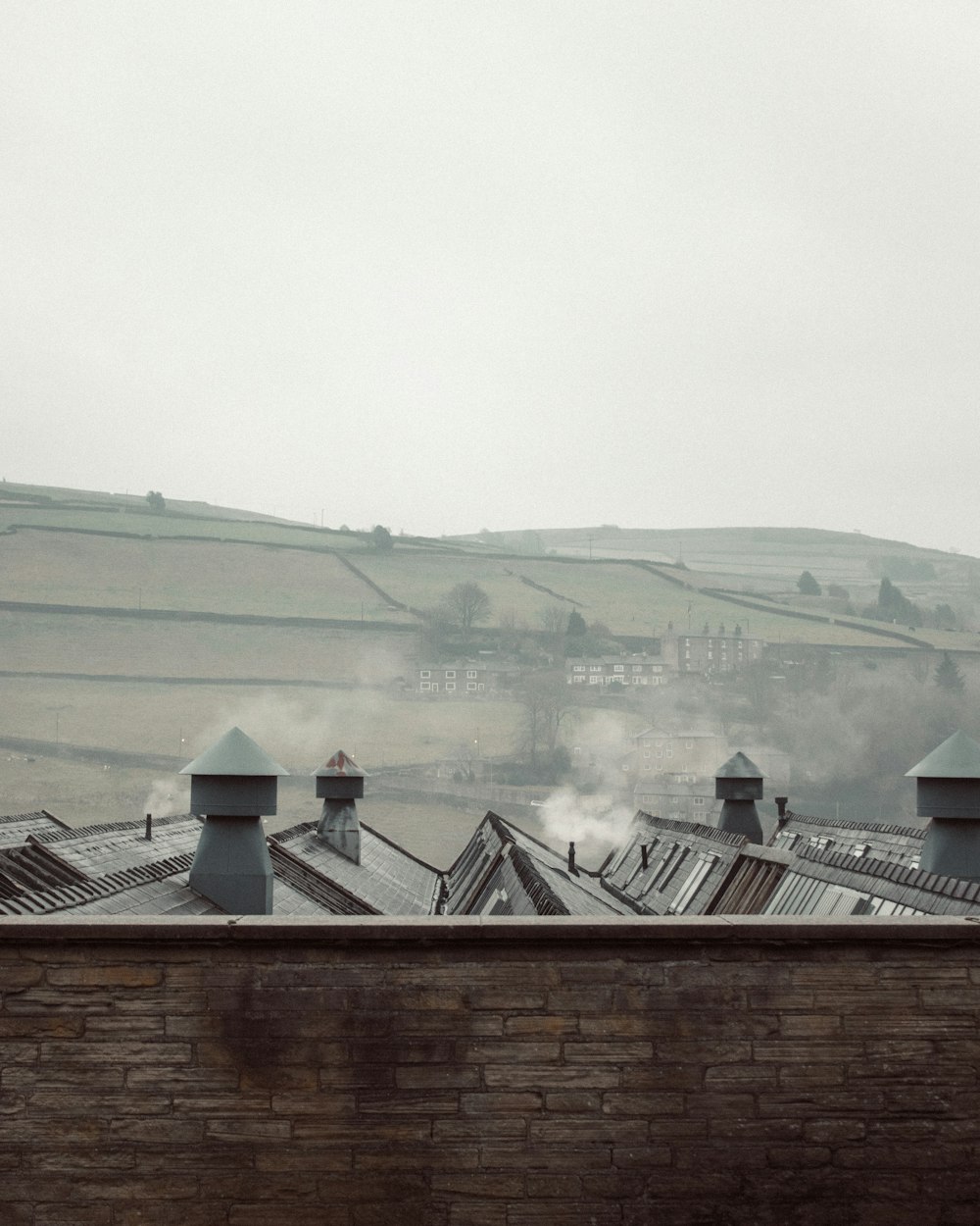 gray house's roof