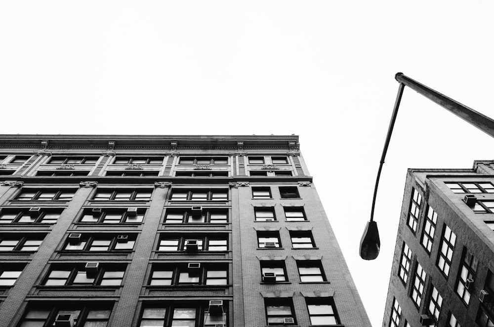 low-angle photography of high-rise building