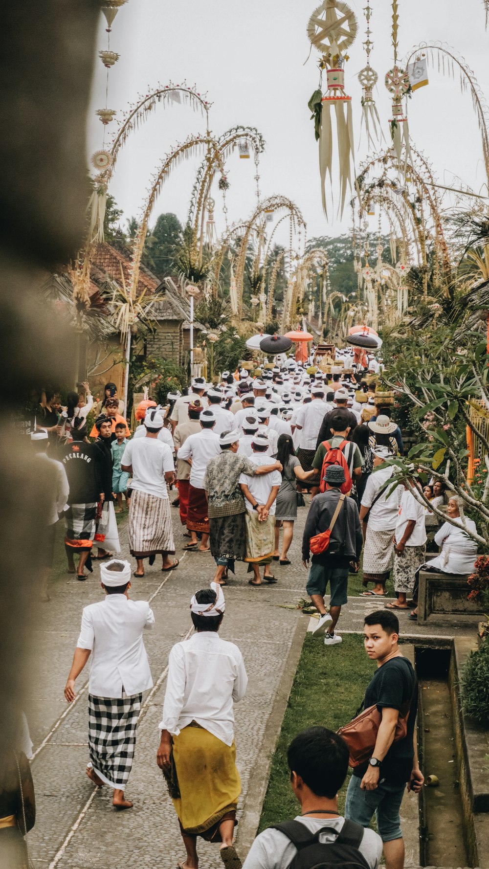 people walking on pathway during daytime