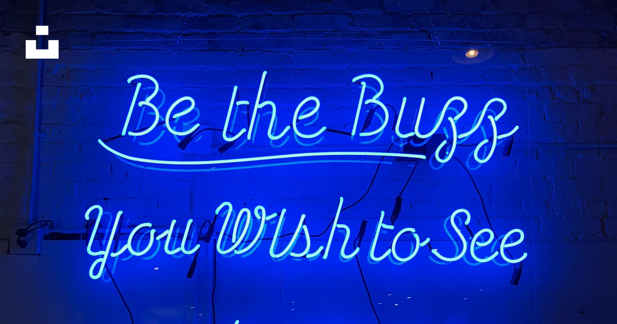 Blue LED signage photo – Free Wall Image on Unsplash