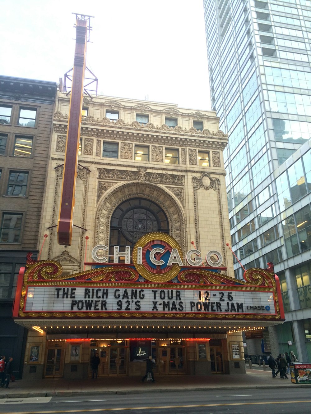 Chicago The Rich Gang Tour building