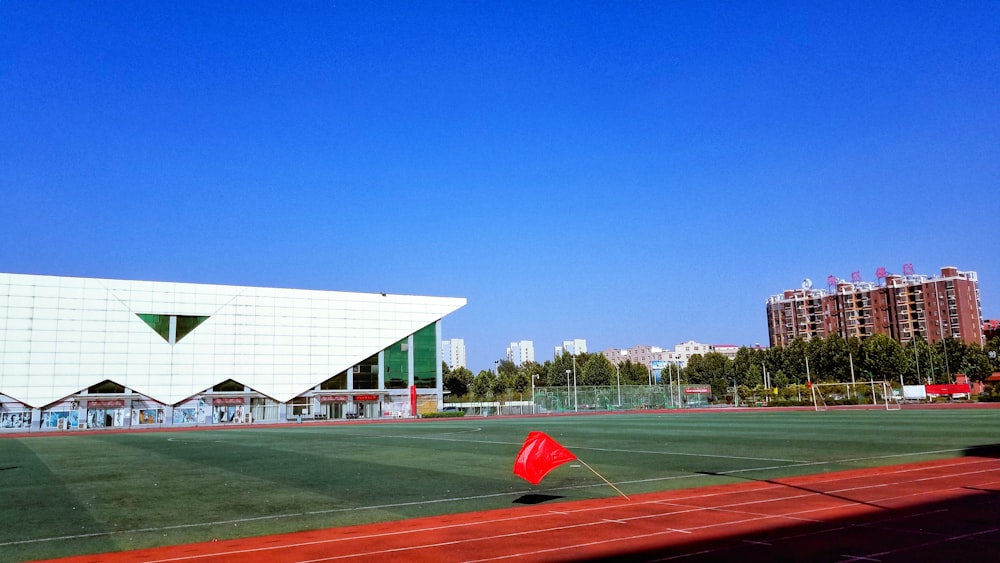 Foto de paisaje del estadio de béisbol