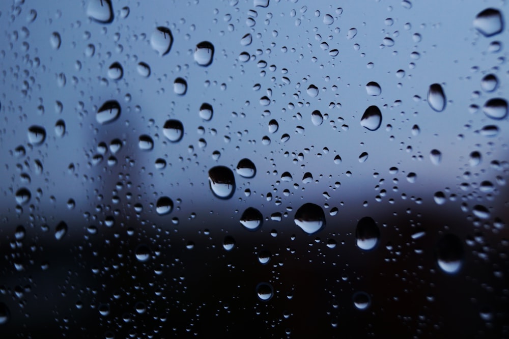 water on mirror close-up photography