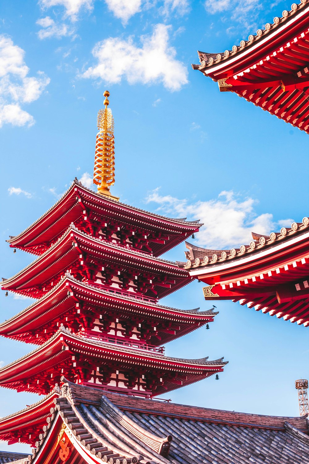 red pagoda temple