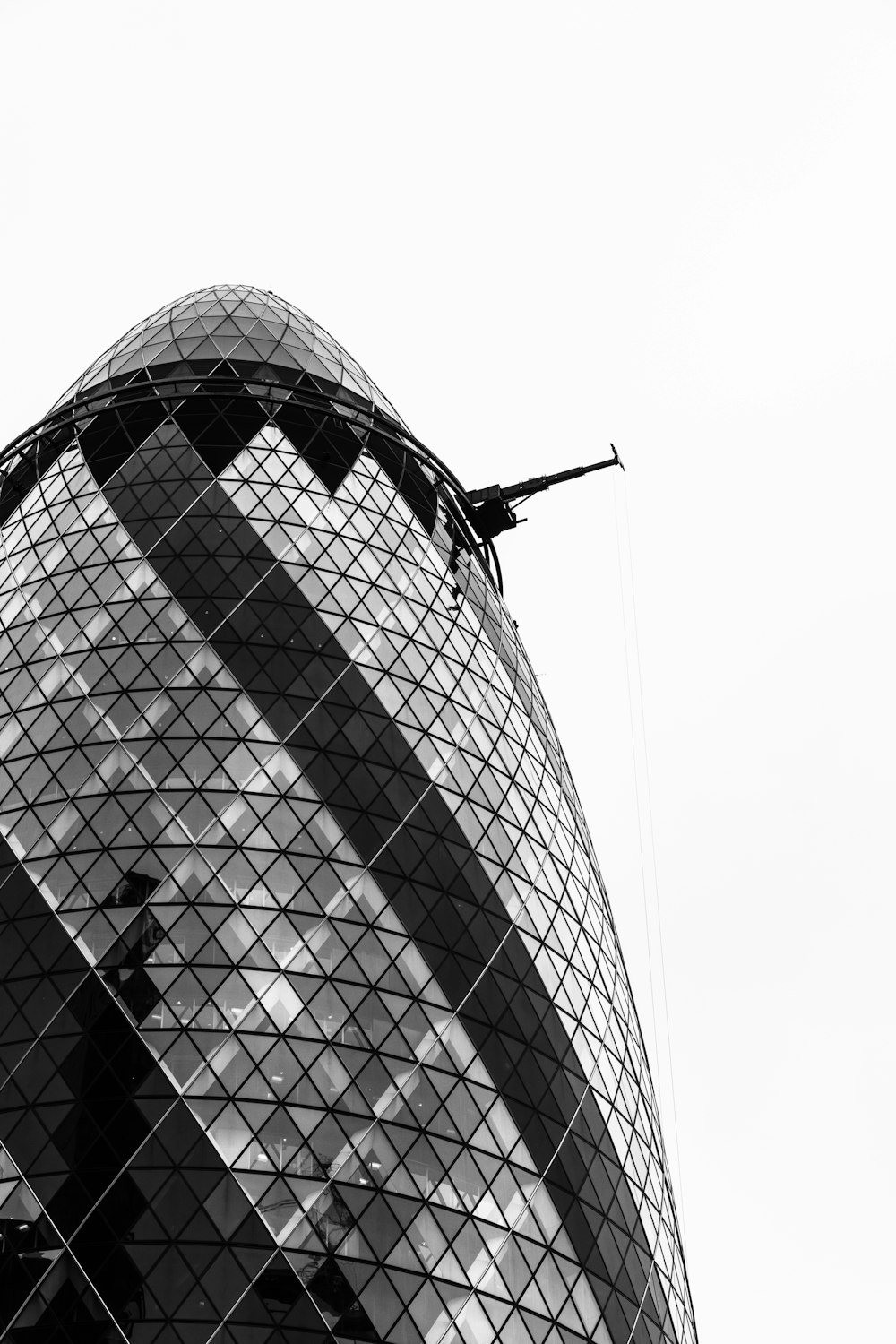 architectural grayscale photography of Canton Tower, China