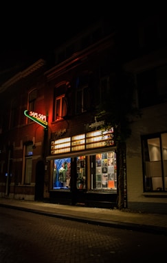 A vibrant image of the alpha samoa storefront.