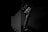 A silhouetted musician is playing a string instrument, possibly a double bass or cello, with the strings and tuning pegs highlighted against a dark background. The lighting emphasizes the contours of both the musician and the instrument, creating a dramatic and moody atmosphere.