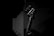 A silhouetted musician is playing a string instrument, possibly a double bass or cello, with the strings and tuning pegs highlighted against a dark background. The lighting emphasizes the contours of both the musician and the instrument, creating a dramatic and moody atmosphere.