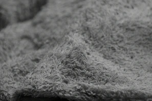 Close-up of soft organic bedding material free from dust particles.