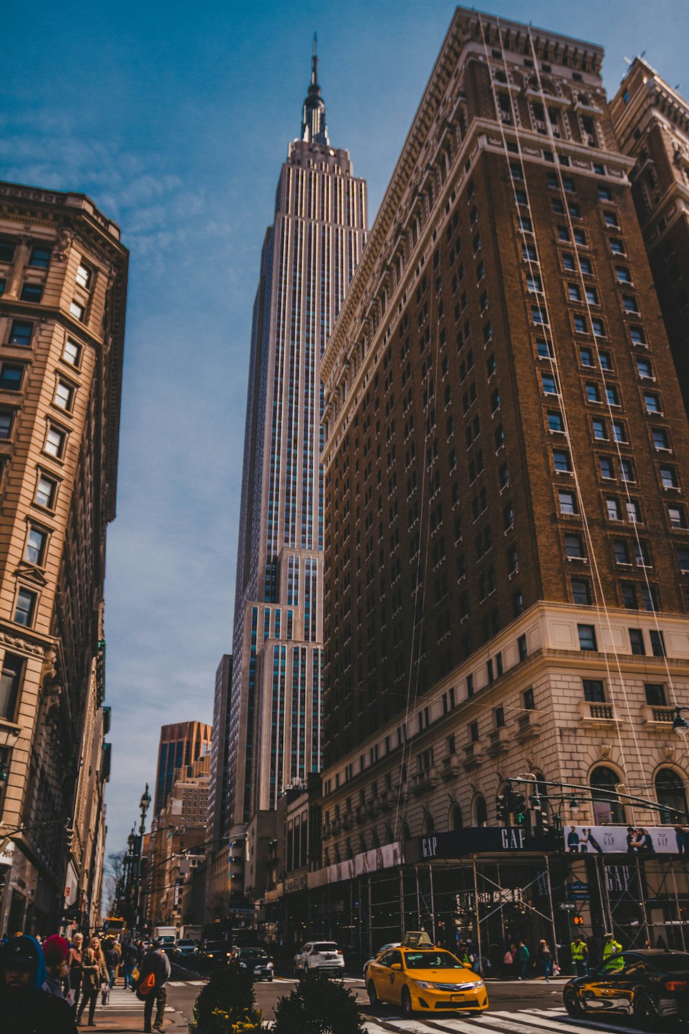 low-angle photography of Empire State Building in New York