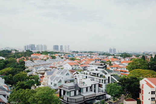 A map of Northeast Ohio highlighting various communities with homes for downsizing buyers.