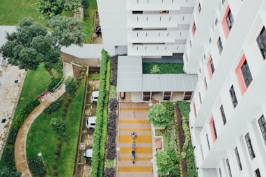 aerial view photography of high-rise building