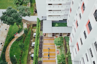 aerial view photography of high-rise building