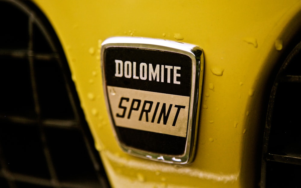 Emblème Dolomite Sprint