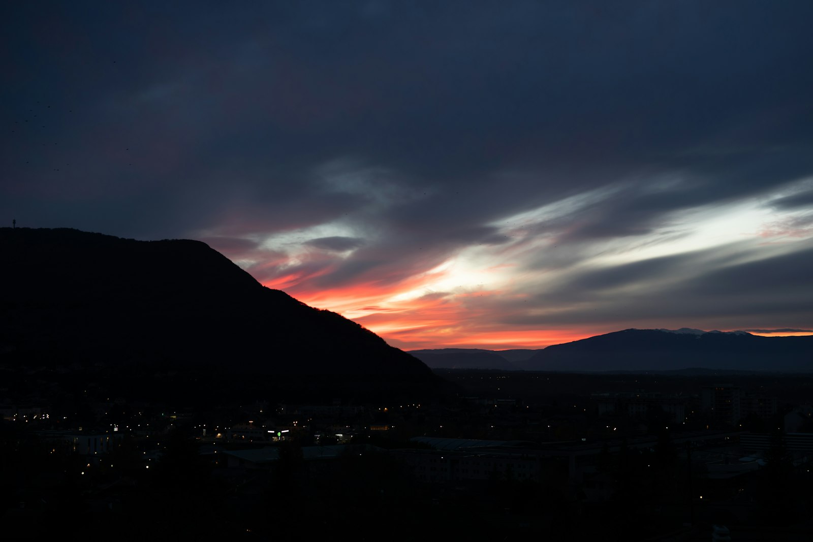 Sigma 50mm F1.4 DG HSM Art sample photo. Silhouette of mountain under photography