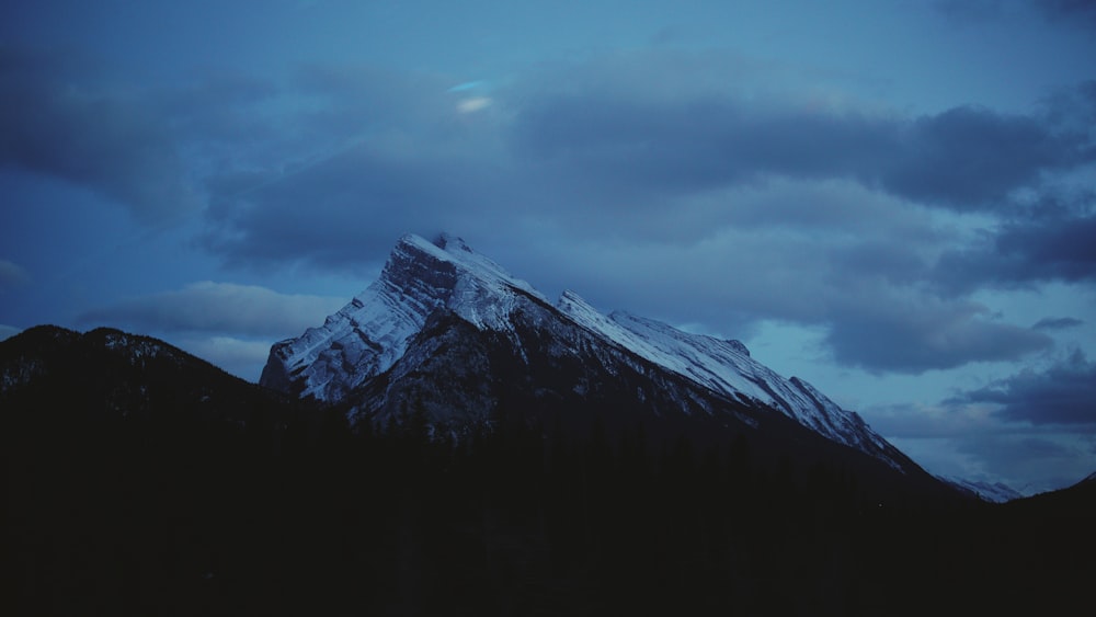 snow cape mountain