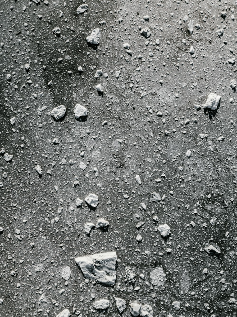 white and black concrete surface