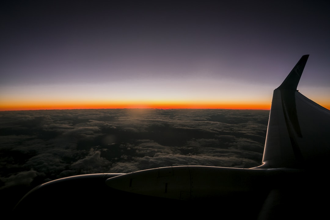 aerial photography of land,