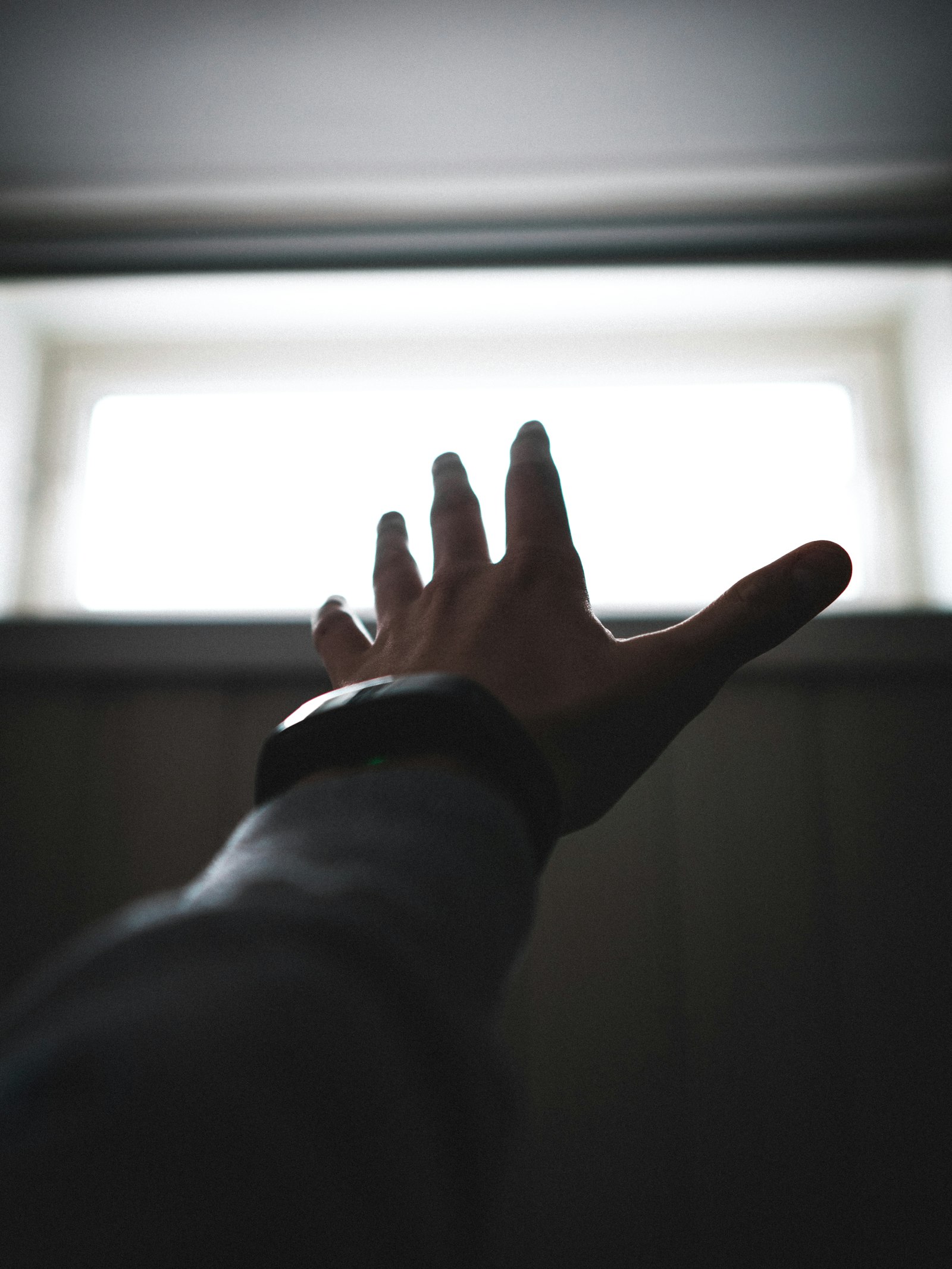 Sigma 16mm F1.4 DC DN | C sample photo. Person's hand wearing black photography