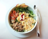 bowl of noodles