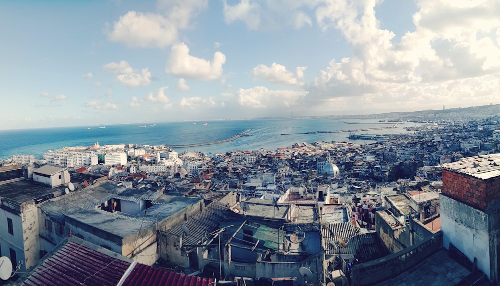 aerial view photography of buildings at daytime