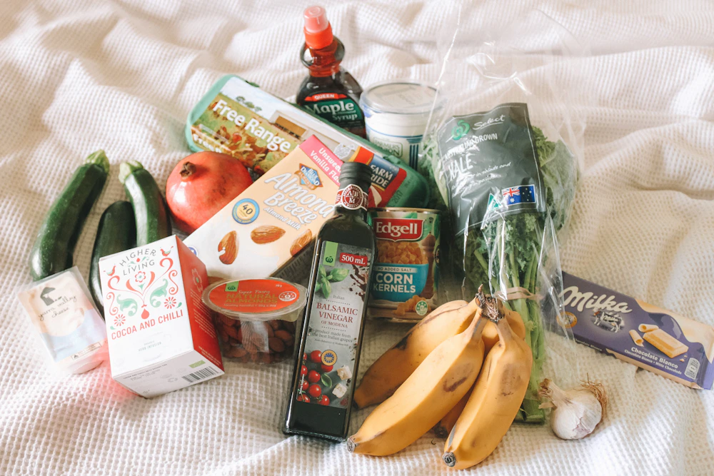 Fresh vegetables and grocery offers