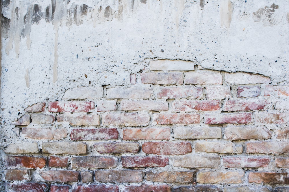 gray concrete bricks wall