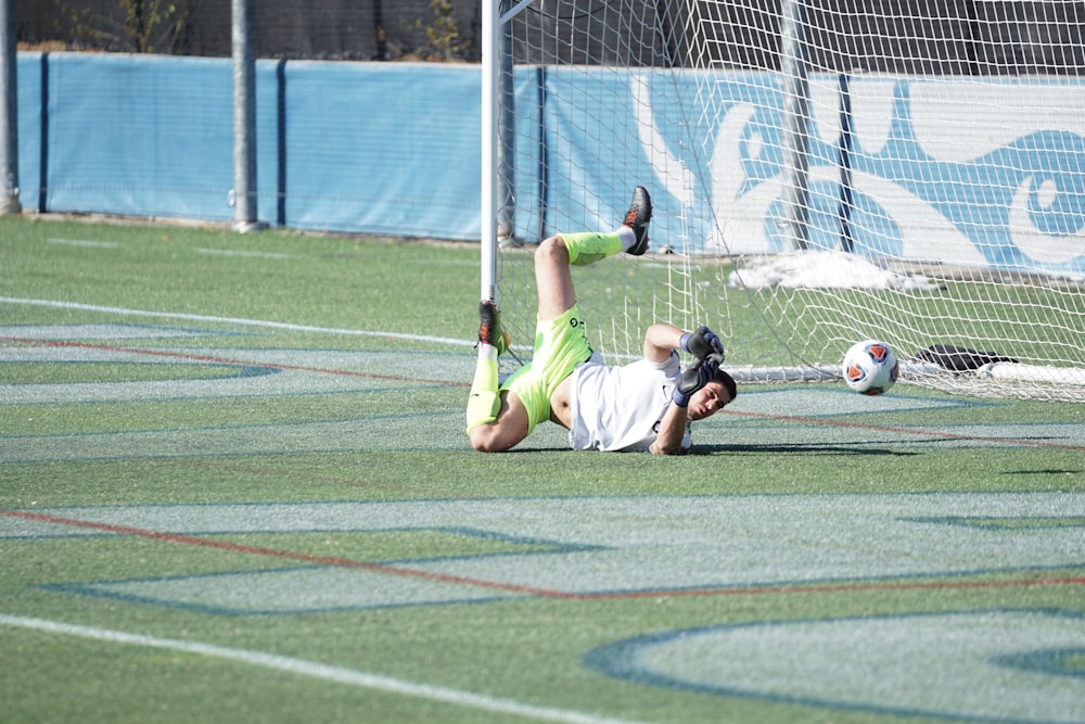 goalkeeper on field