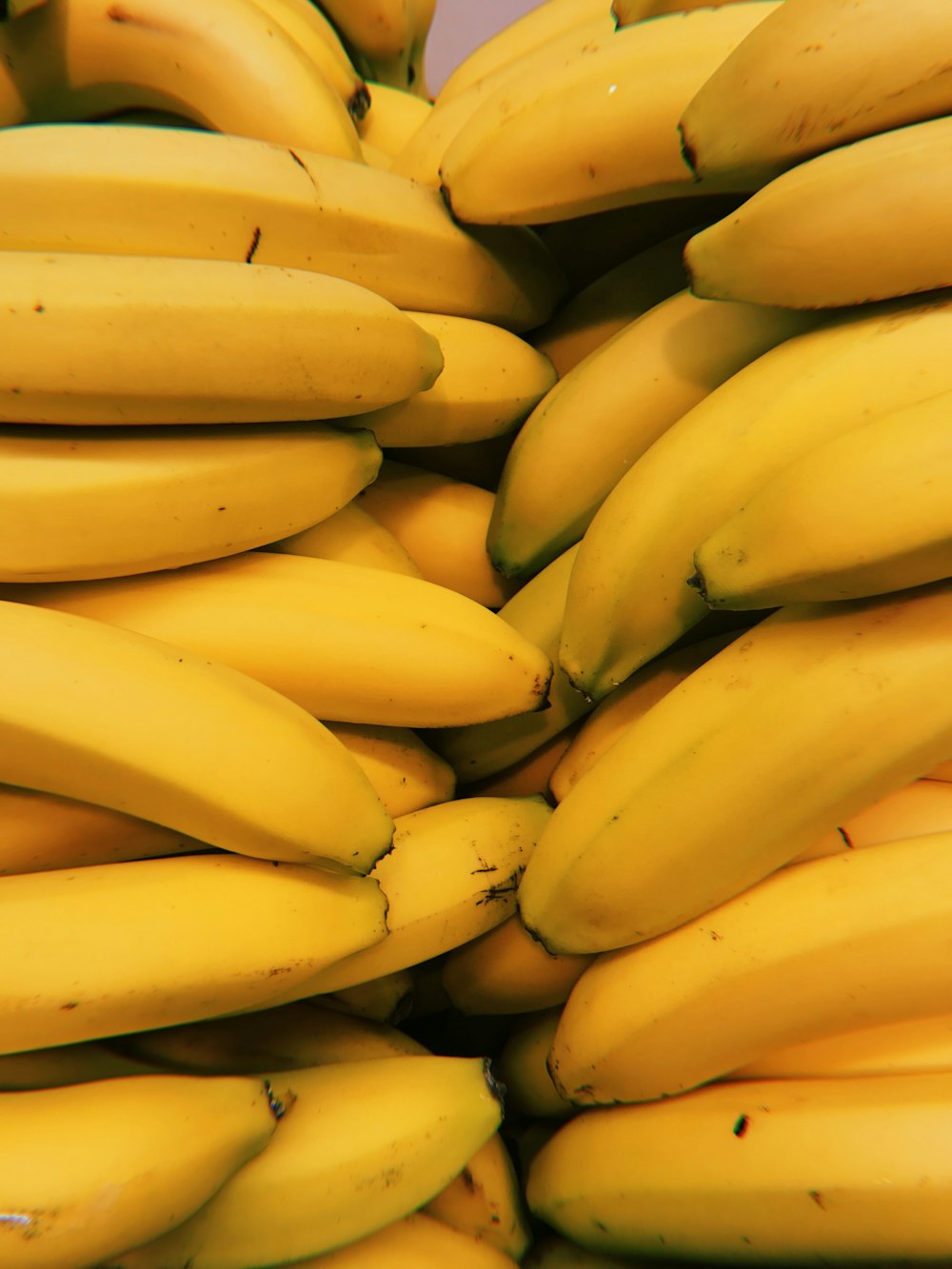 Frutos de plátano amarillo