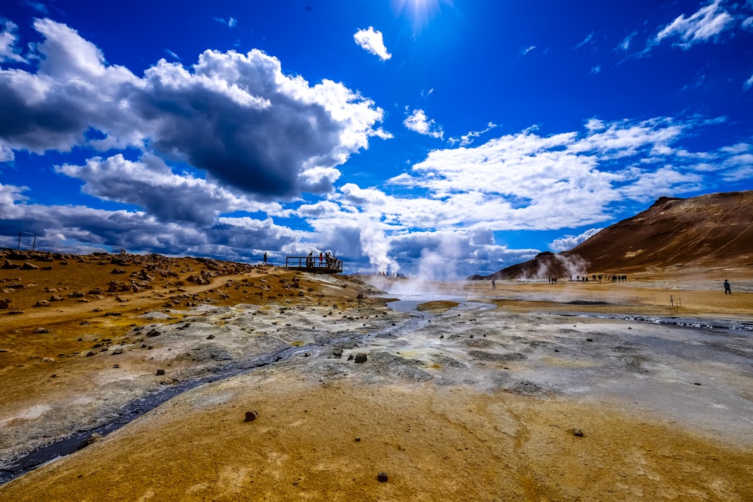 landscape photography of mountain