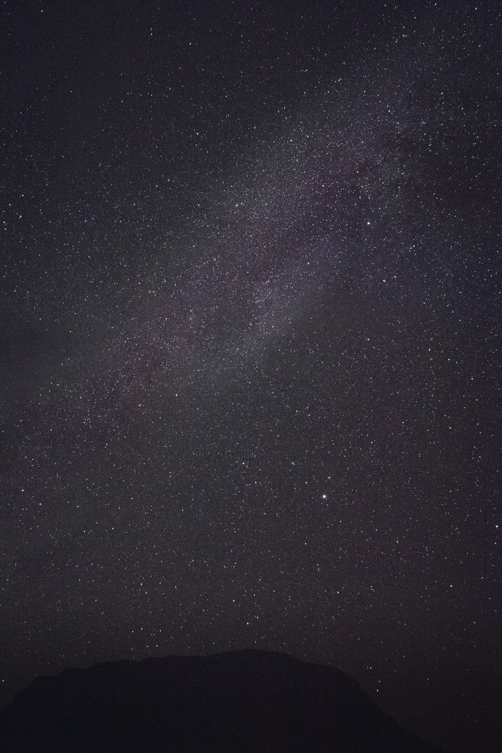 夜間の天の川