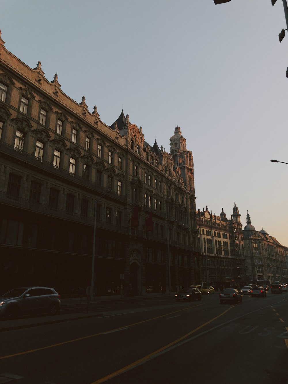 vehicles on road at day