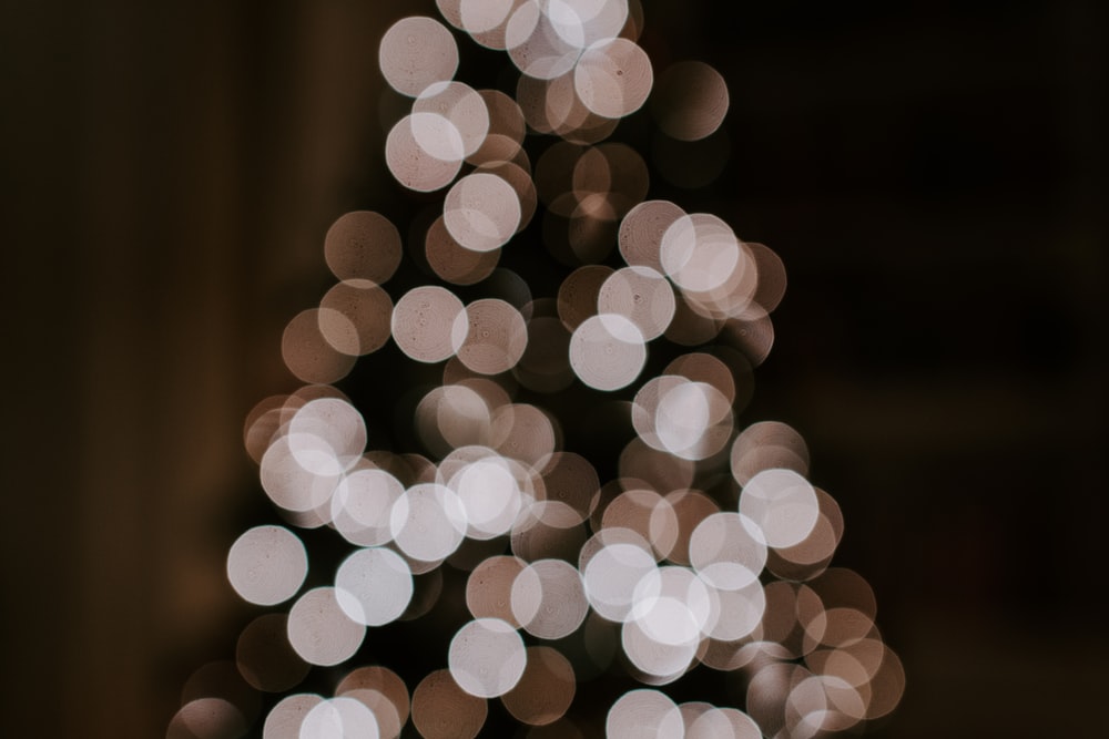 Luces Boke para el árbol de Navidad