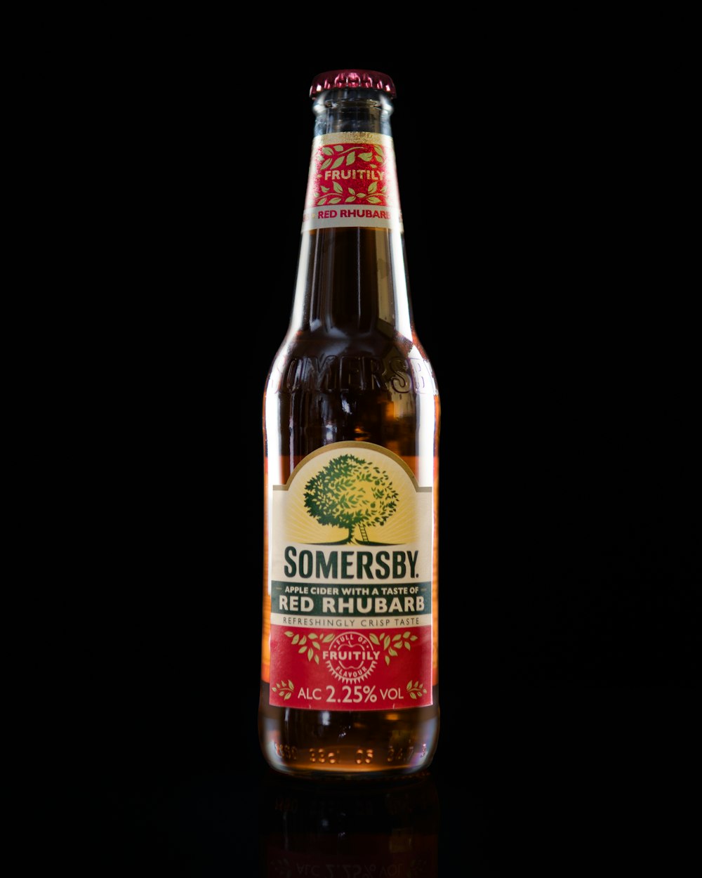 Somersby glass bottle