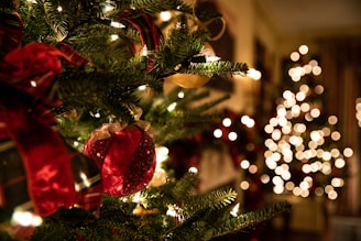 green Christmas tree