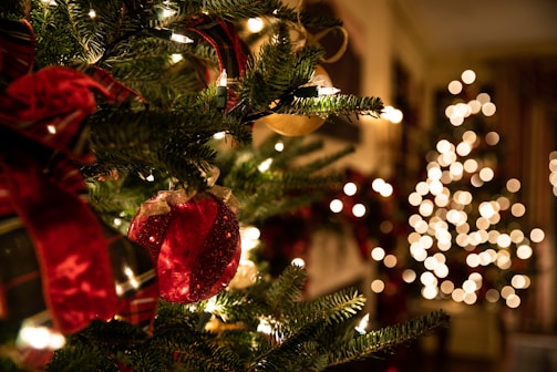 green Christmas tree