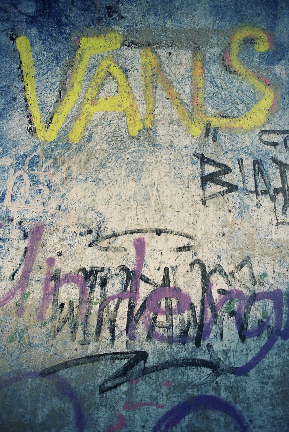 Vans logo graffiti